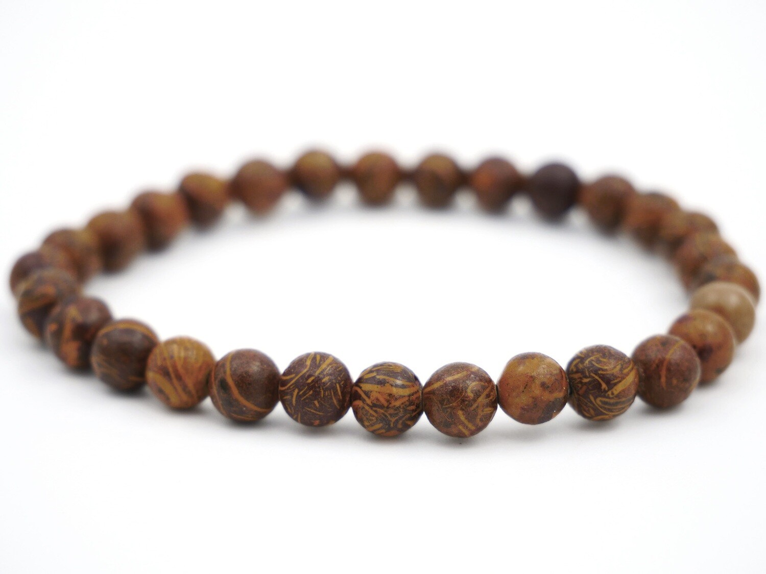 Ophite (Vermicelli Jasper) Bracelet - 6mm