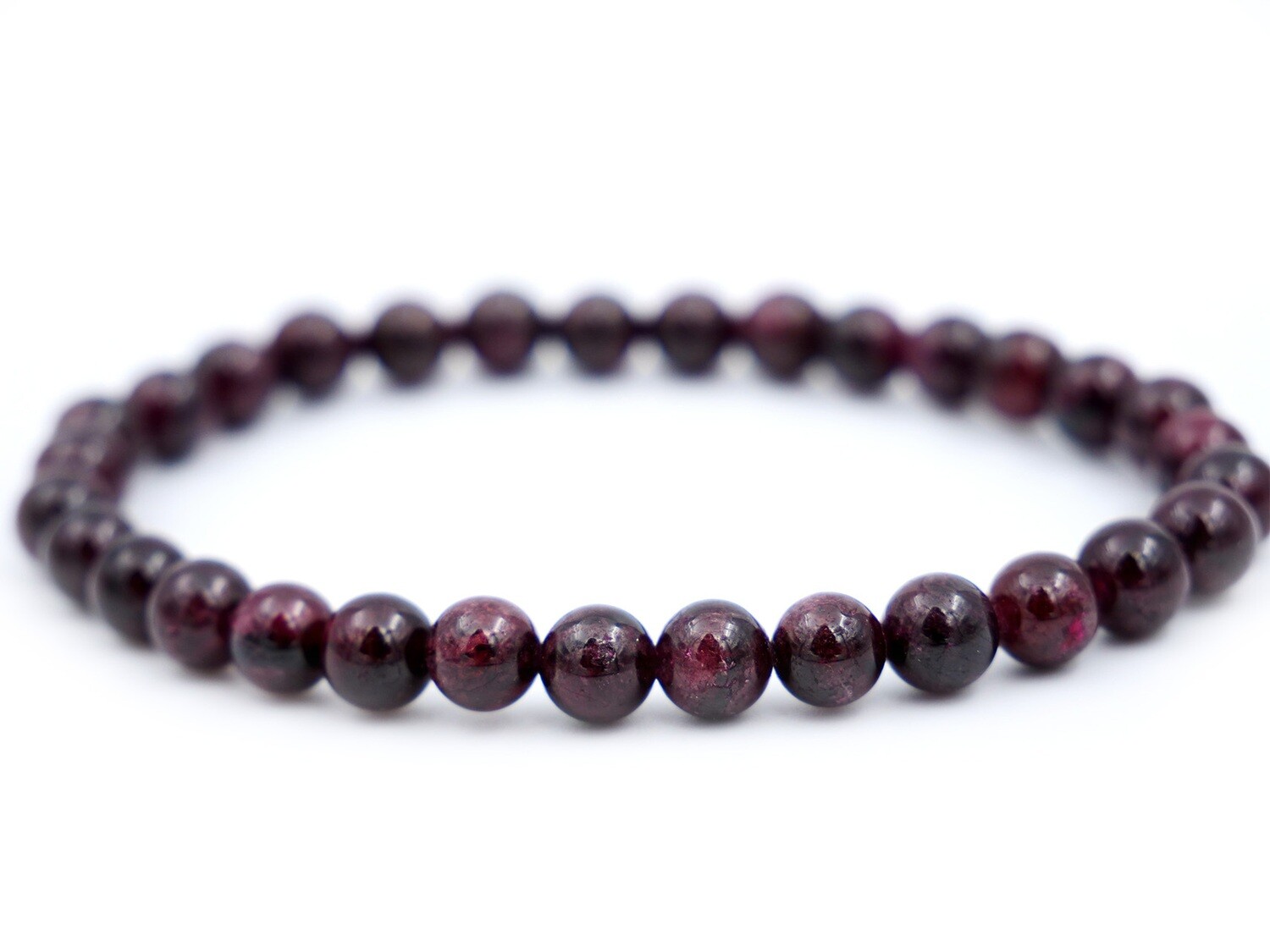Pyrope Garnet Bracelet - 6mm