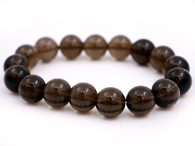Smoky Quartz Bracelet - 12mm