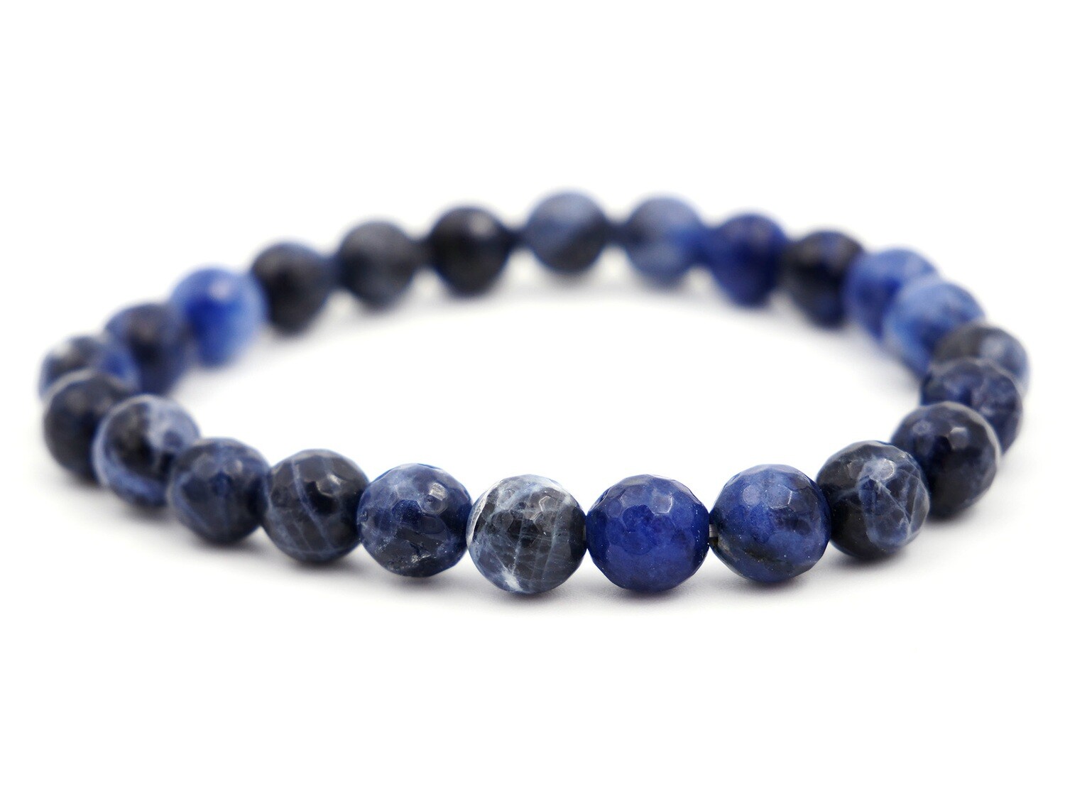 Sodalite Bracelet - 8mm faceted