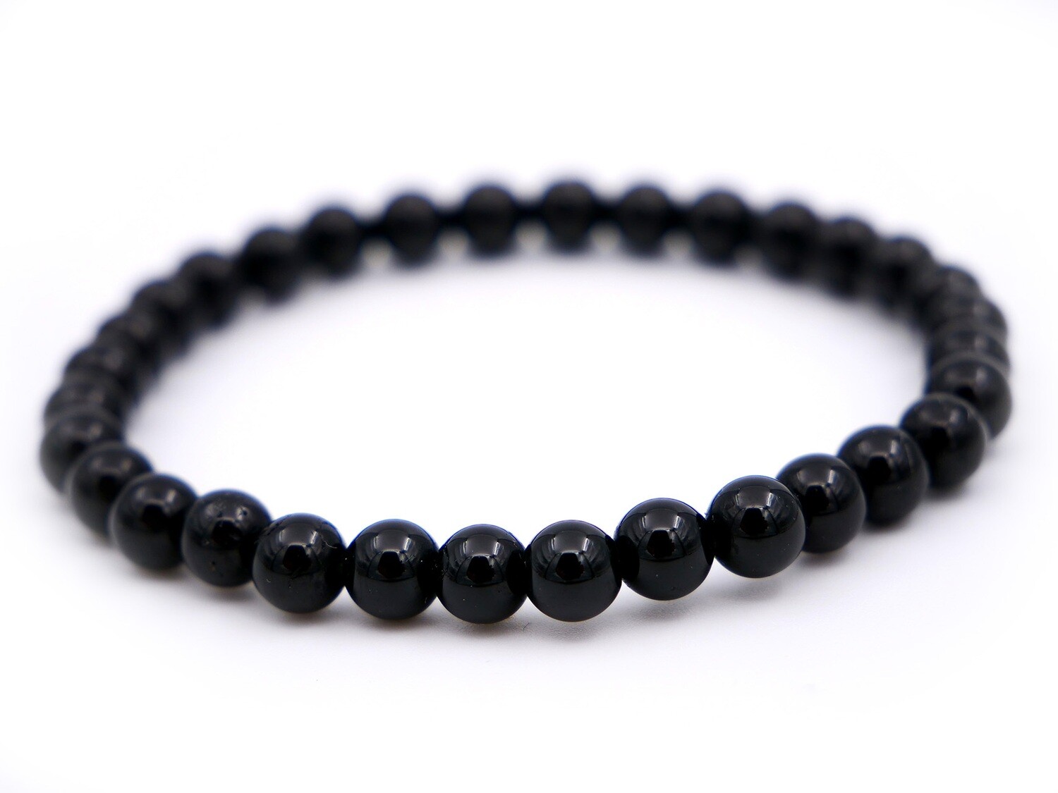 Black Tourmaline Bracelet - 6mm
