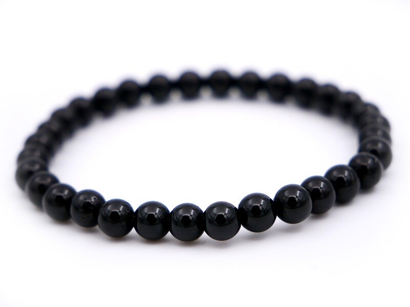 Black Tourmaline Bracelet - 6mm