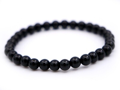 Black Tourmaline Bracelet - 6mm