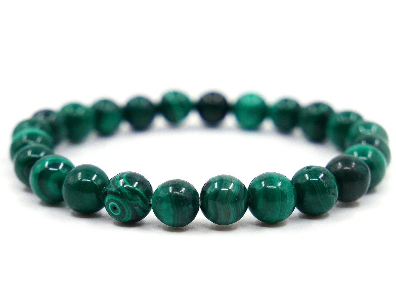 Malachite Bracelet - 8mm