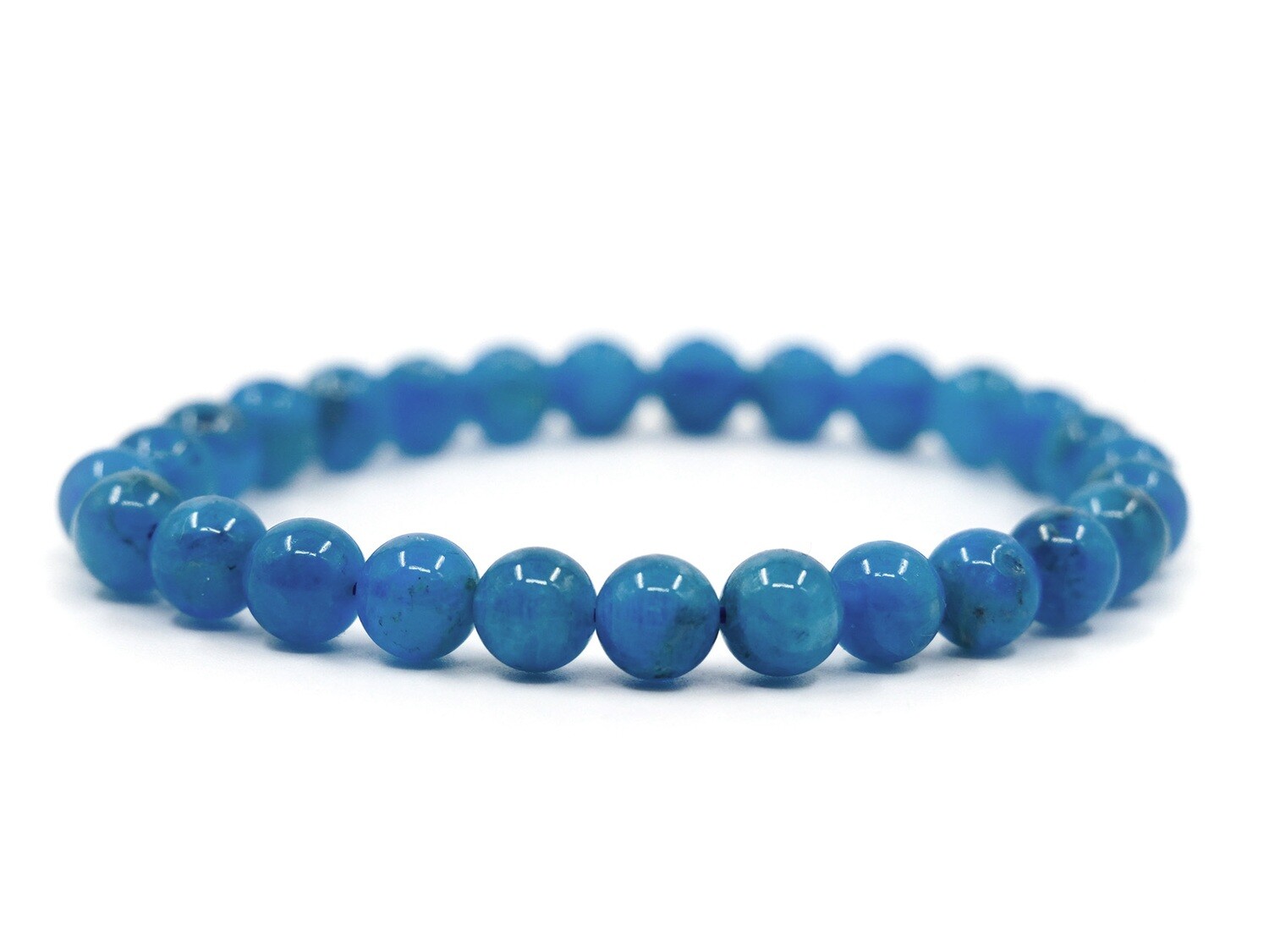 Blue Apatite Bracelet - 7mm