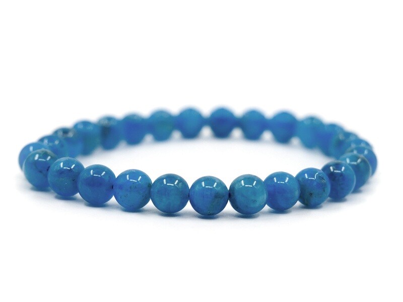 Blue Apatite Bracelet - 7mm