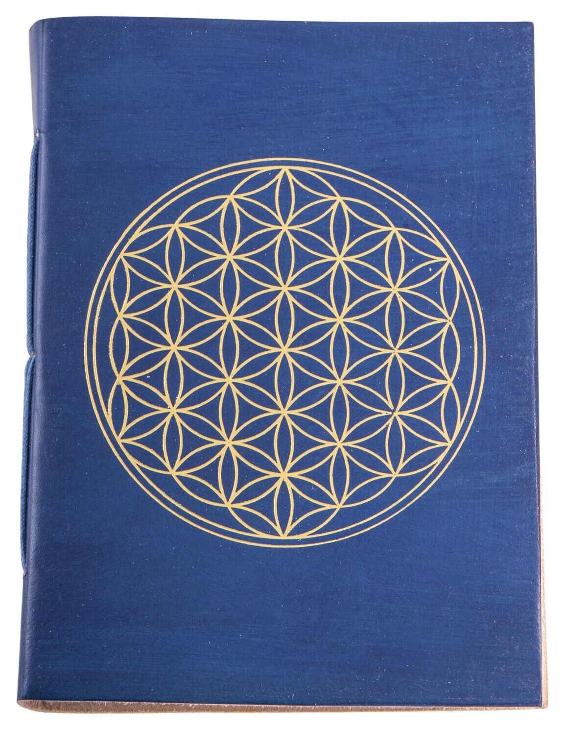Writing book Flower of Life blue/gold144 pages