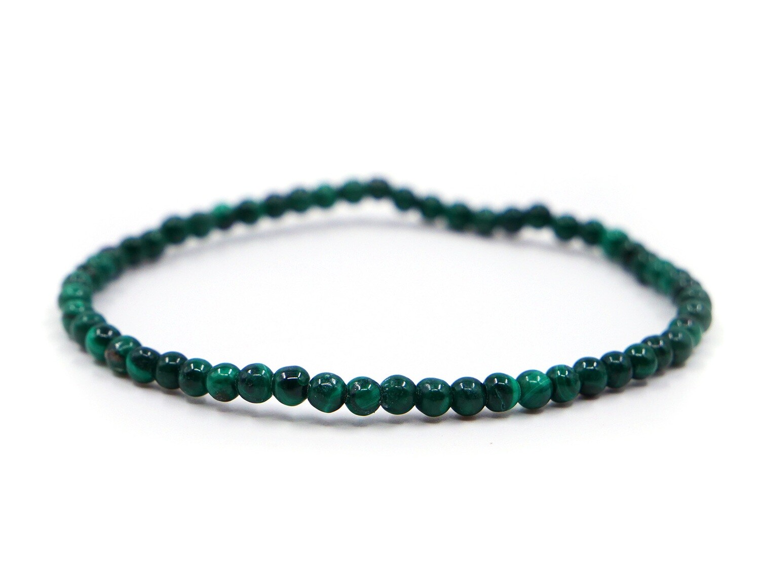Malachite Bracelet - 4mm