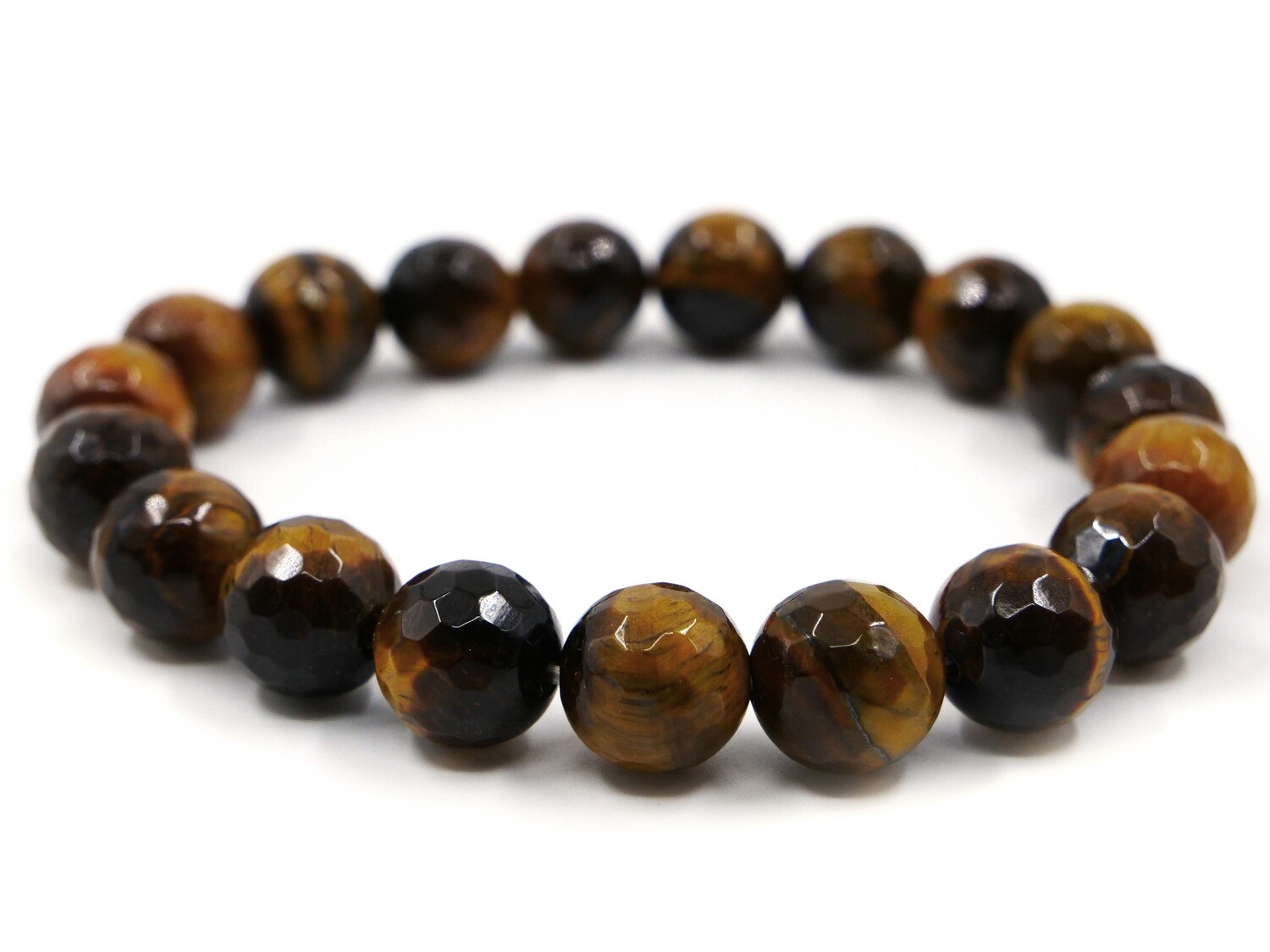 Tiger eye Bracelet - 10mm faceted