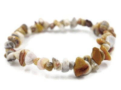 Crazy Lace Agate Bracelet