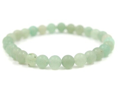 Green Aventurine Bracelet - 6mm mat