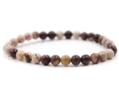 Cappuccino Jasper Bracelet - 6mm