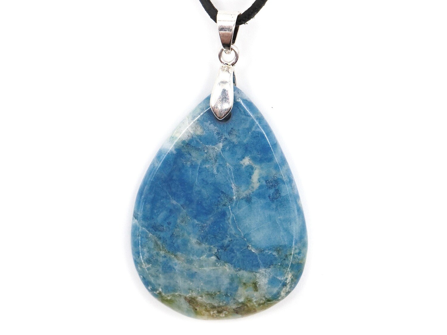 Swiss Lazulite from Zermatt - Pendant