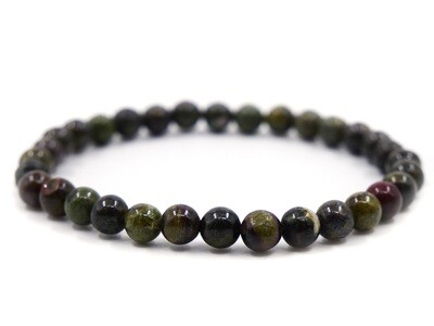 Dragon Jasper Bracelet - 6mm