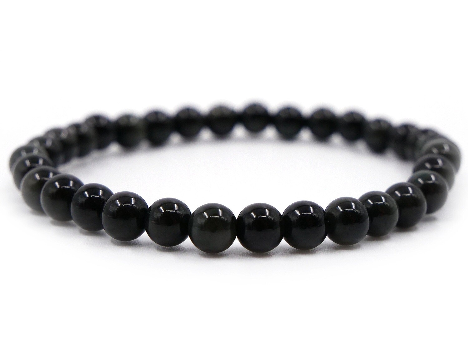Rainbow Obsidian Bracelet - 6mm
