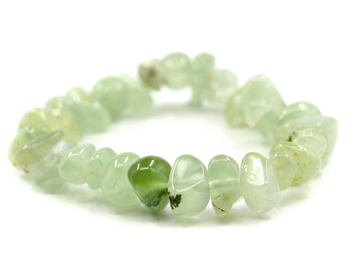 Green Prehnite Bracelet