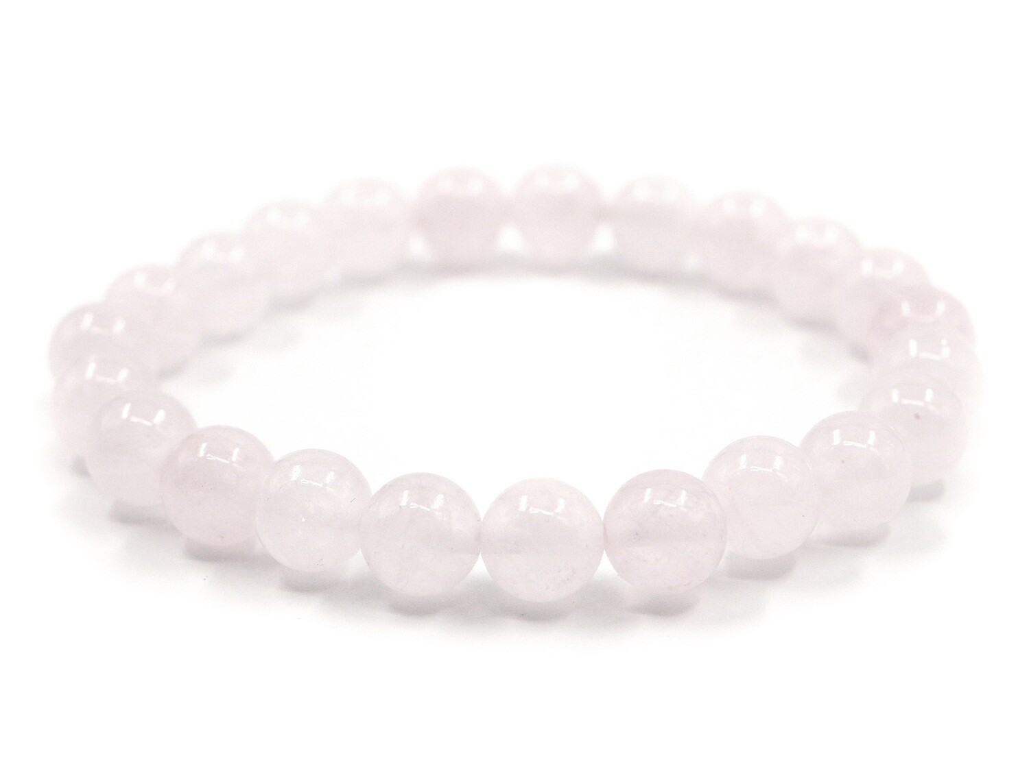 Pink Quartz Bracelet - 8mm