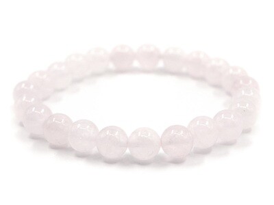 Pink Quartz Bracelet - 8mm