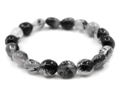 Tourmalinated Quartz Bracelet