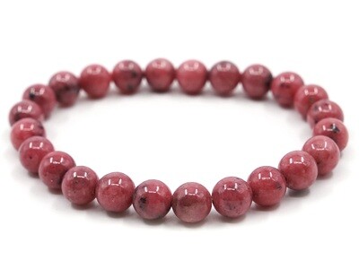 Rhodonite Bracelet - 8mm