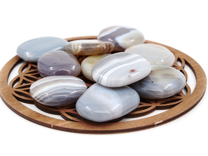 Botswana Agate - Tumbled Stone