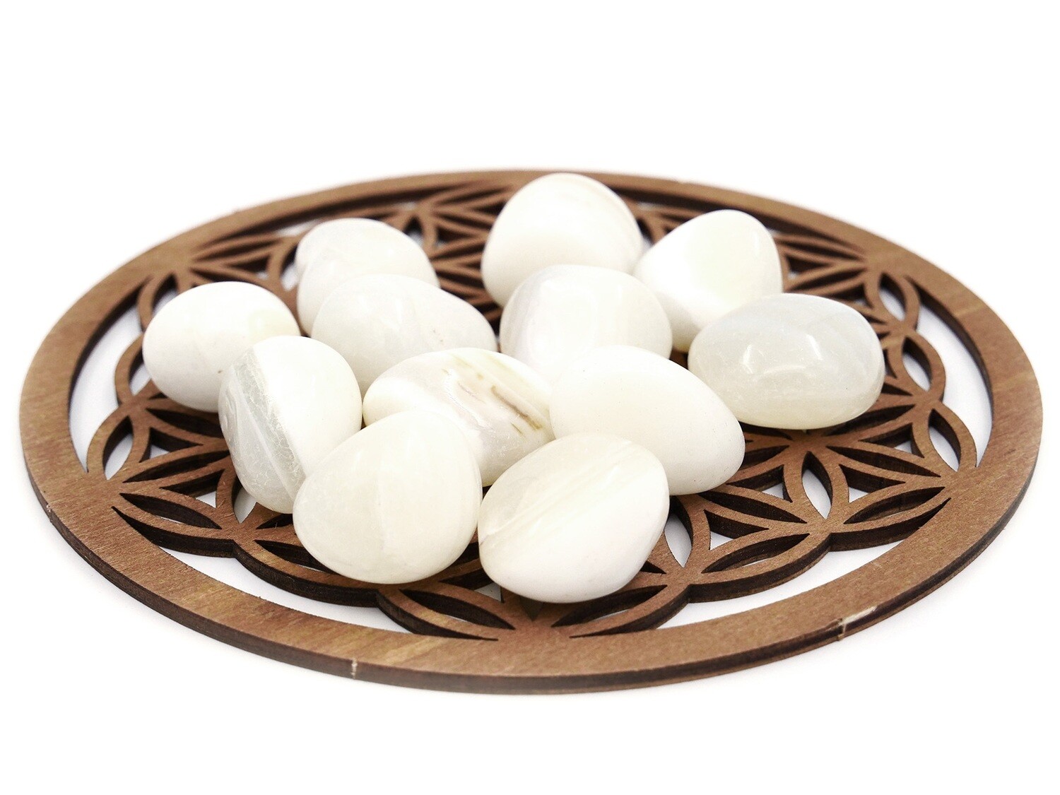 White Agate - Tumbled Stone