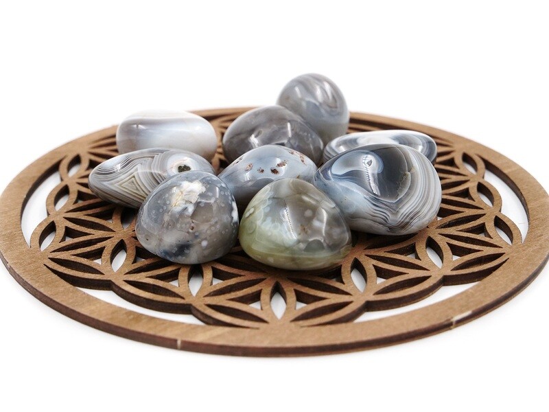 Botswana Agate - Tumbled Stone