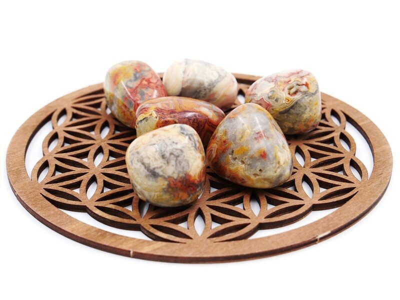 Crazy Lace Agate - Tumbled Stone
