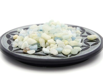 Aquamarine - Mini Tumbled Stone - 100 g