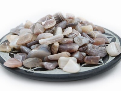 Botswana Agate - Mini Tumbled Stone - 100 g