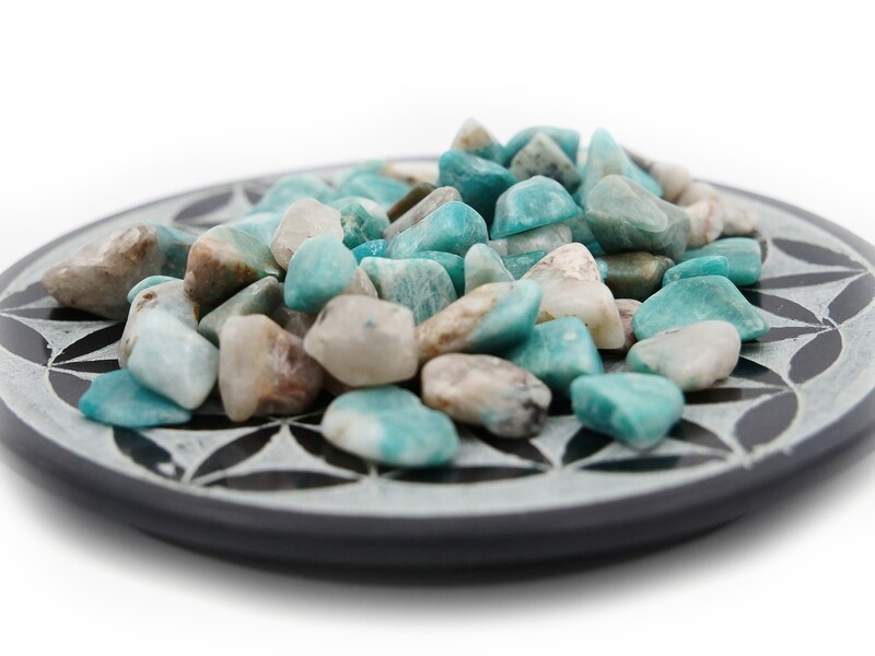 Amazonite - Mini Tumbled Stone - 50 g