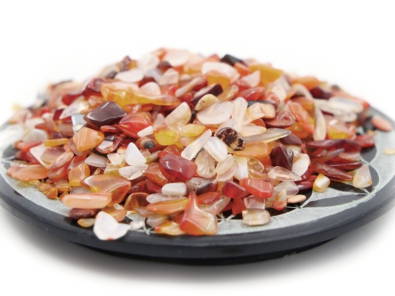 Carnelian - Mini Tumbled Stone - 100 g