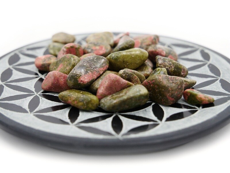 Unakite Epidote - Mini Tumbled Stone - 50 g