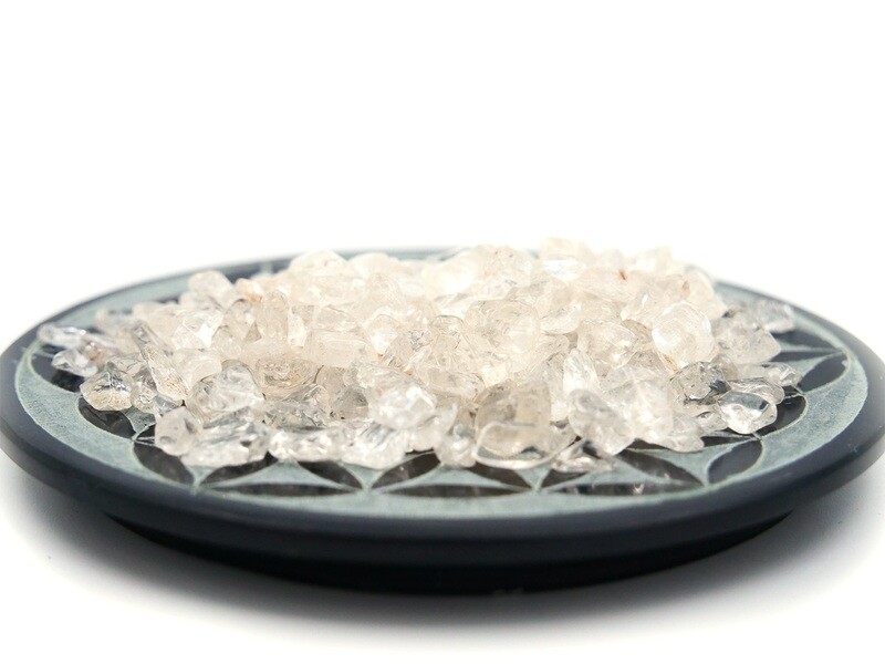 Rock Crystal (Quartz) - Mini Tumbled Stone - 50 g