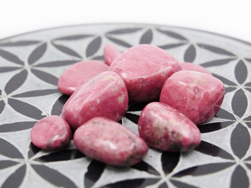Thulite AAA - Mini Tumbled Stone - 20 g