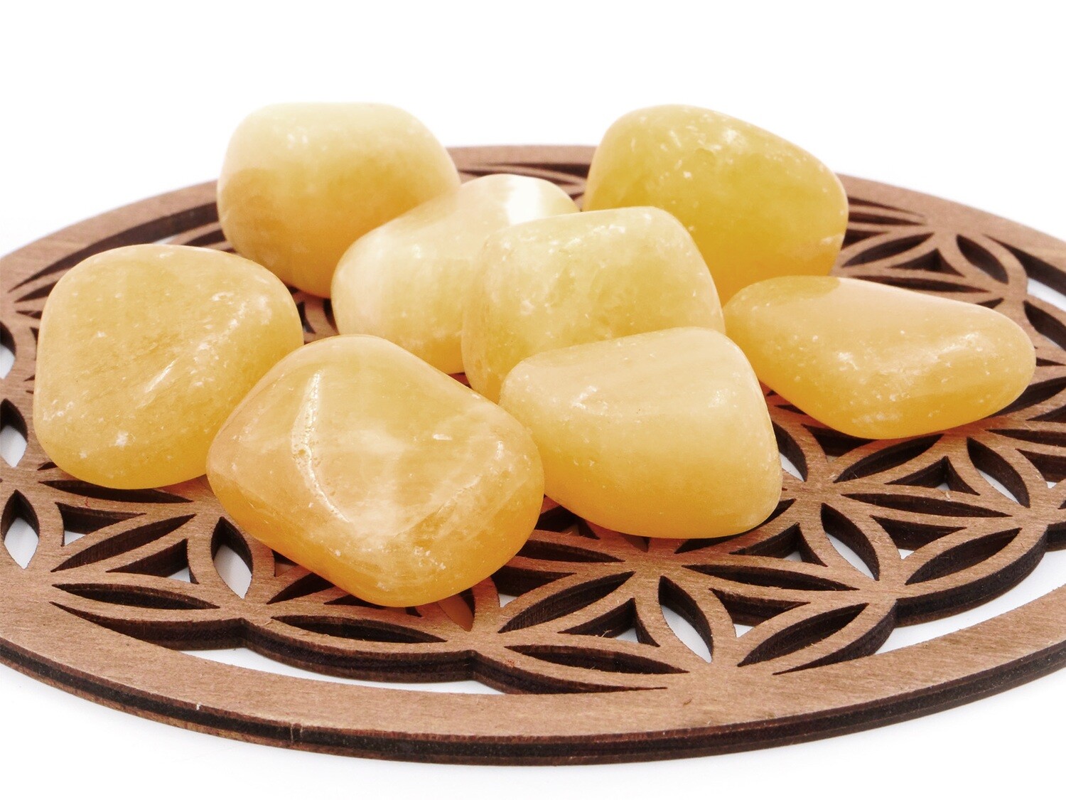 Orange Calcite - Tumbled Stone