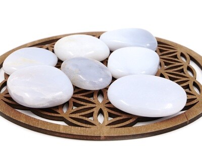 Blue Chalcedony - Tumbled Stone