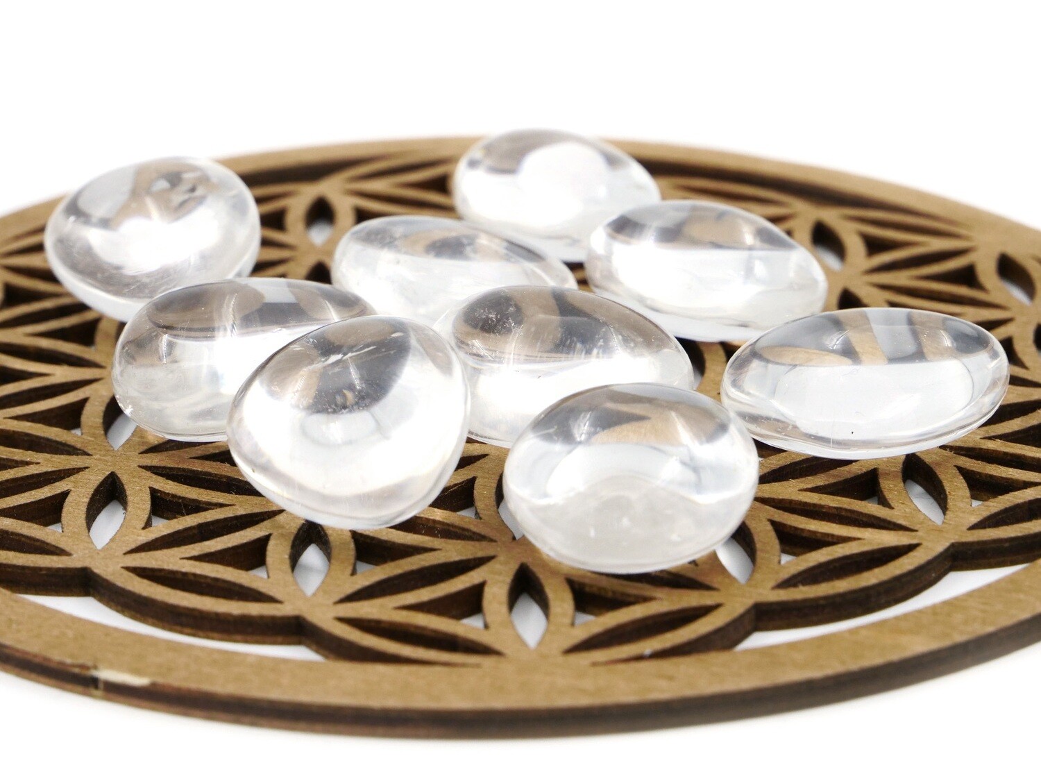 Rock crystal (quartz) - Tumbled Stone