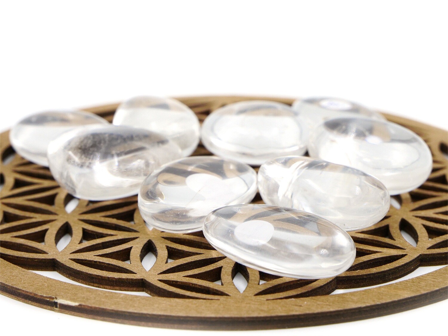 Rock crystal (quartz) - Tumbled Stone