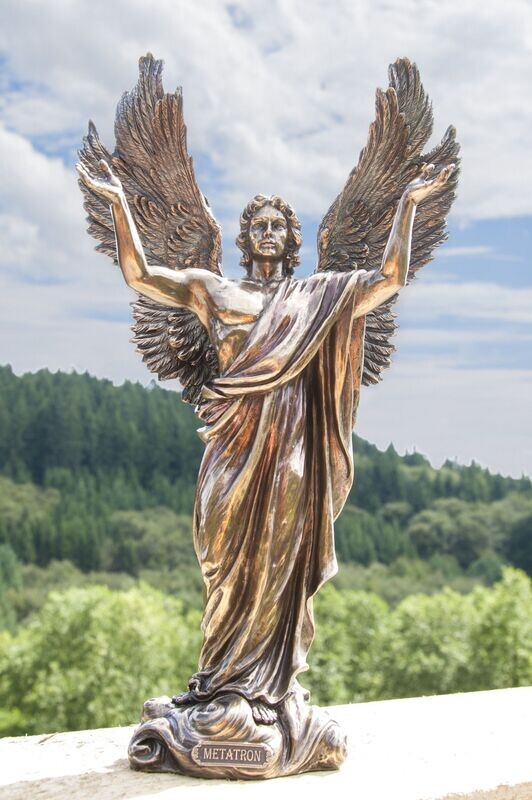 Archangel Metatron Poly resin 37 cm