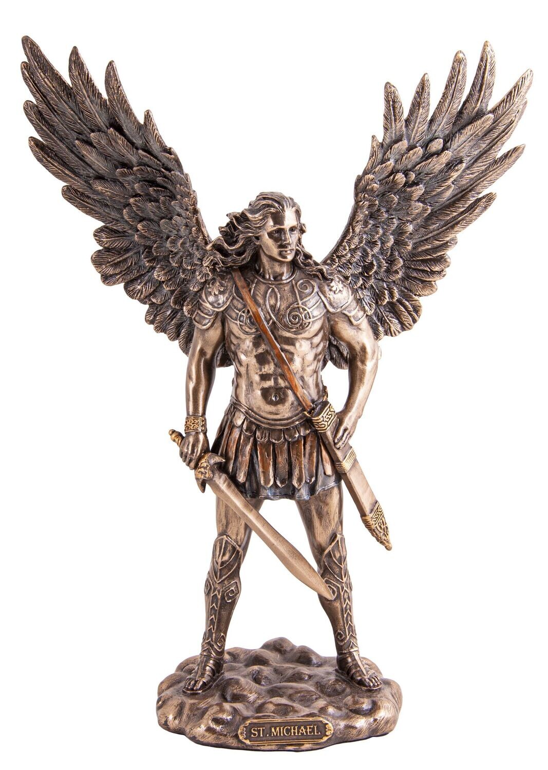 St. Michael synthetic resin, 27,5 cm