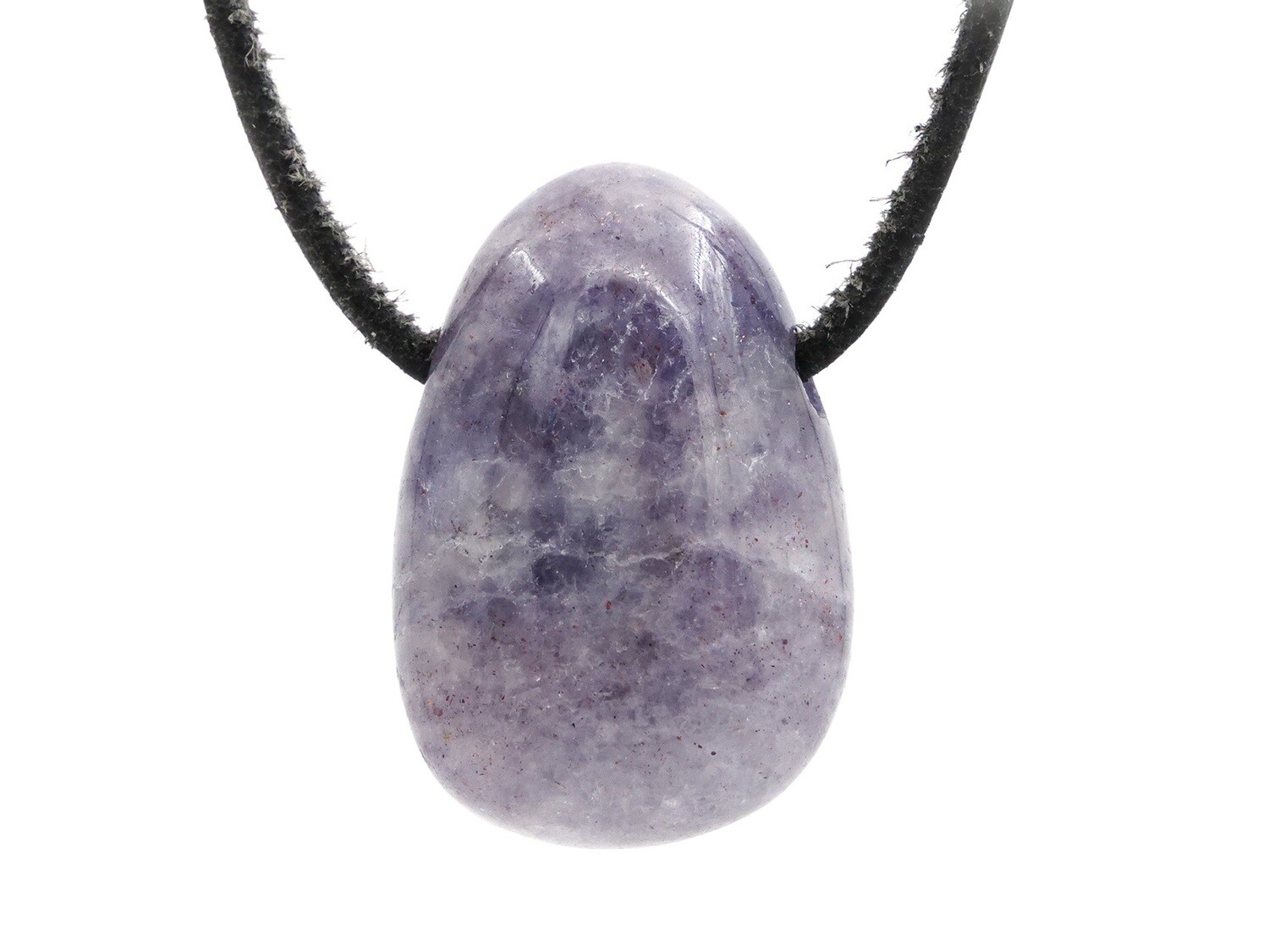 Iolite (Cordierite, water sapphire) - Drilled stone pendant