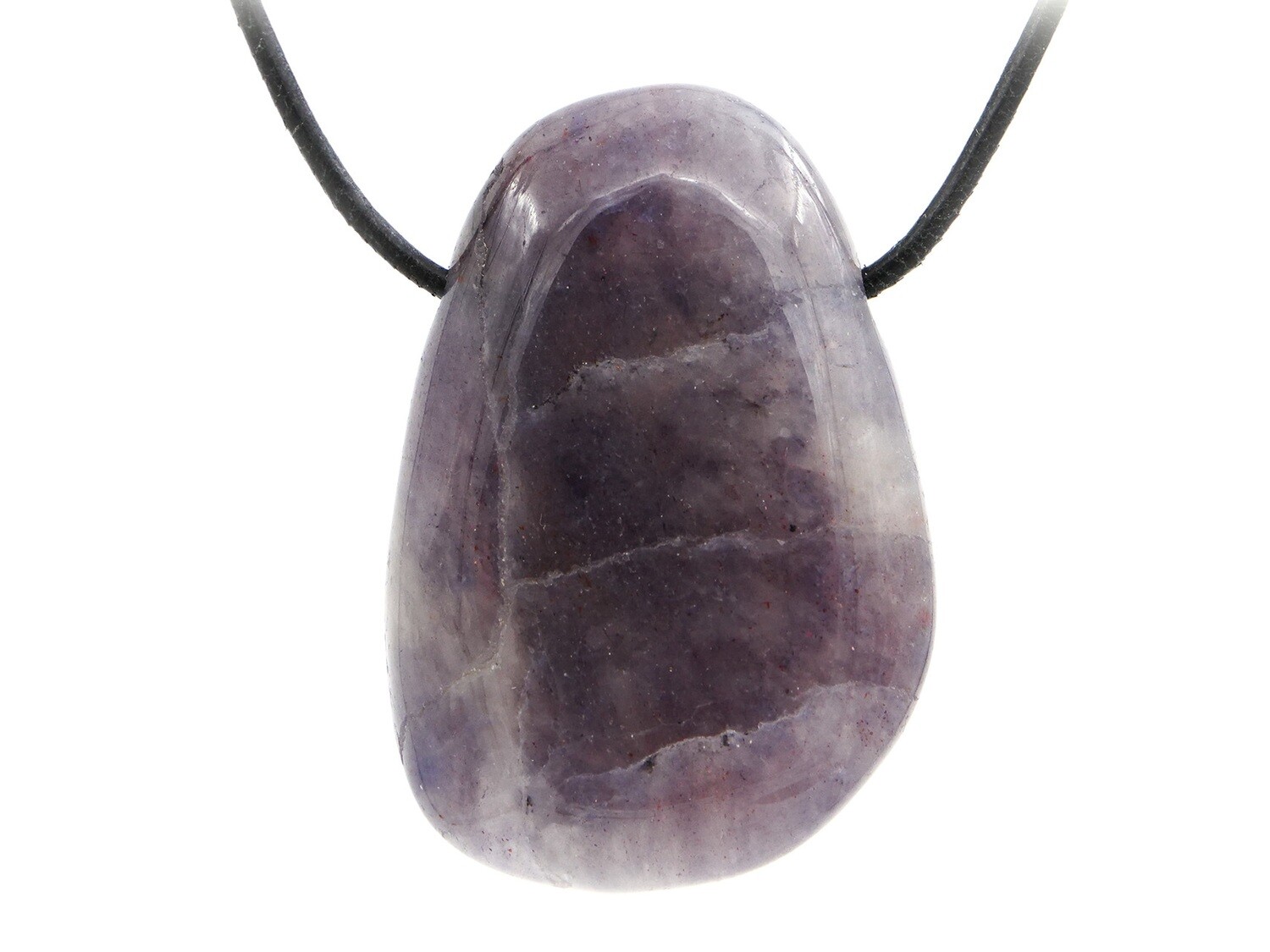 Iolite (Cordierite, water sapphire) - Drilled stone pendant