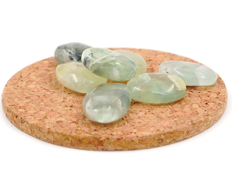 Green Prehnite - Tumbled Stone