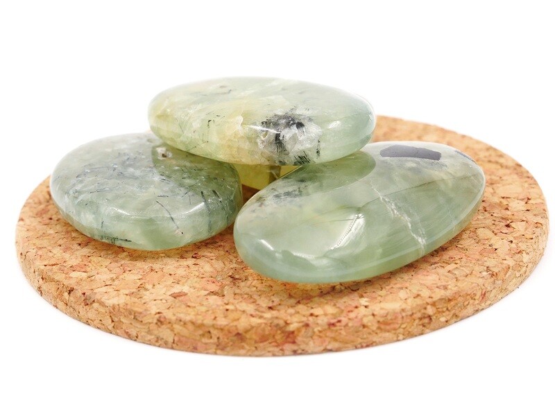 Green Prehnite - Tumbled Stone