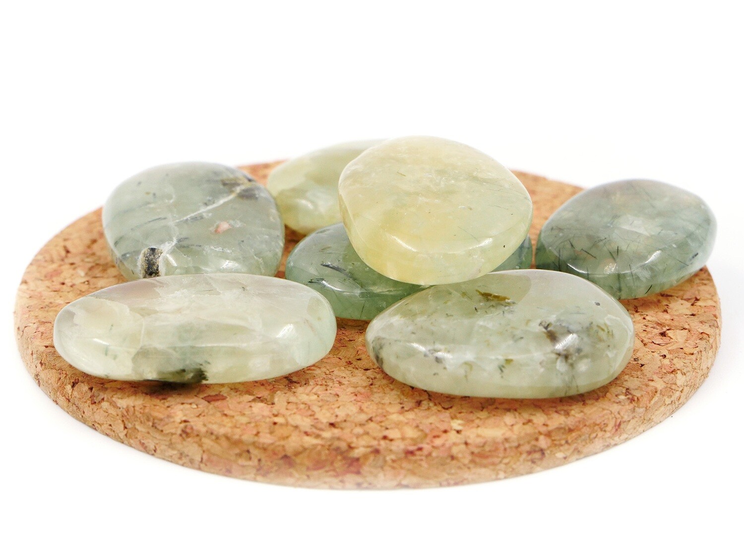 Green Prehnite - Tumbled Stone