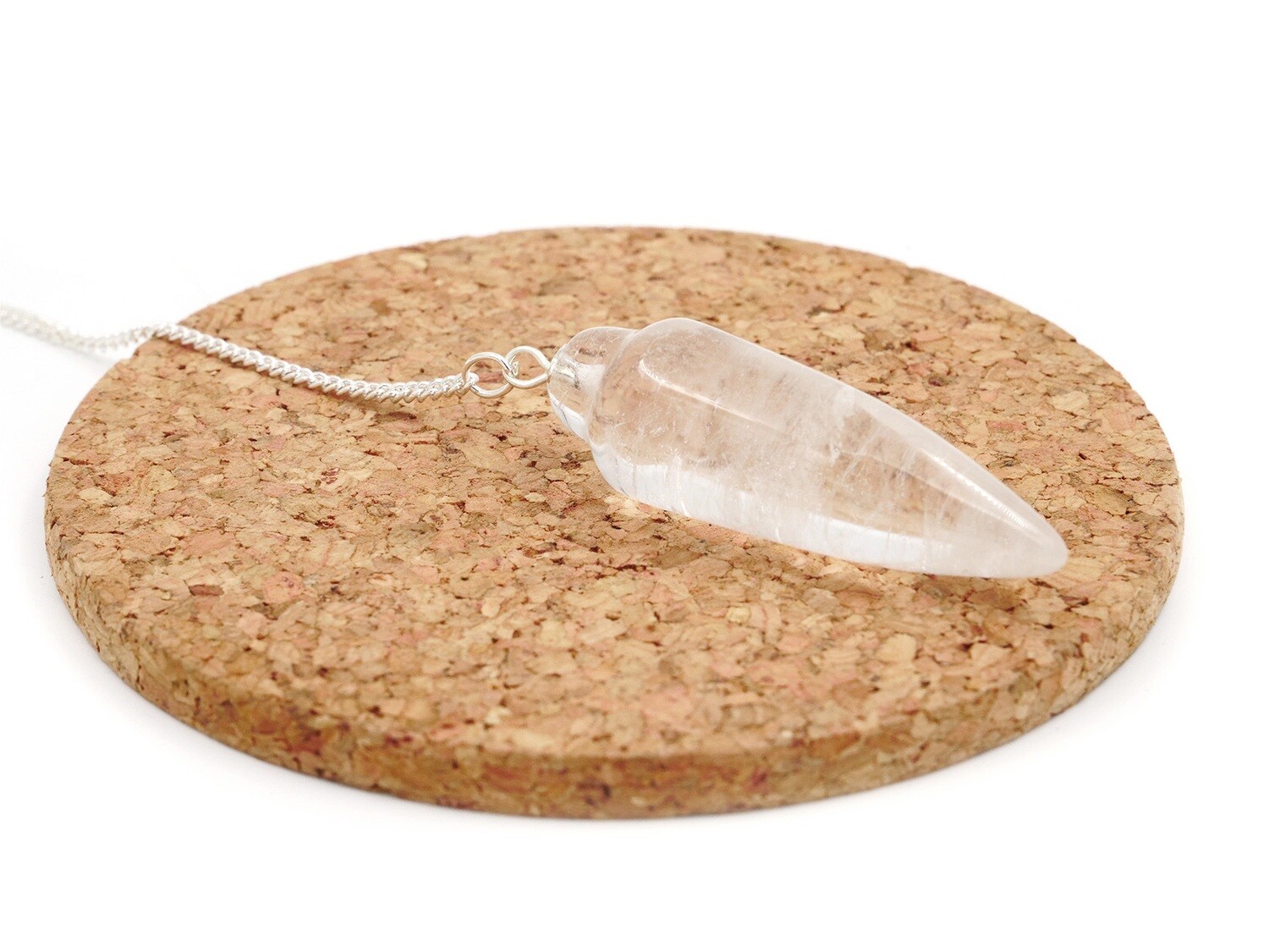 Rock crystal (quartz) - Crystal Pendulum