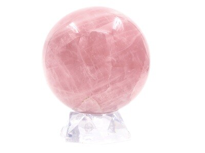 Pink quartz - Ball 9 cm