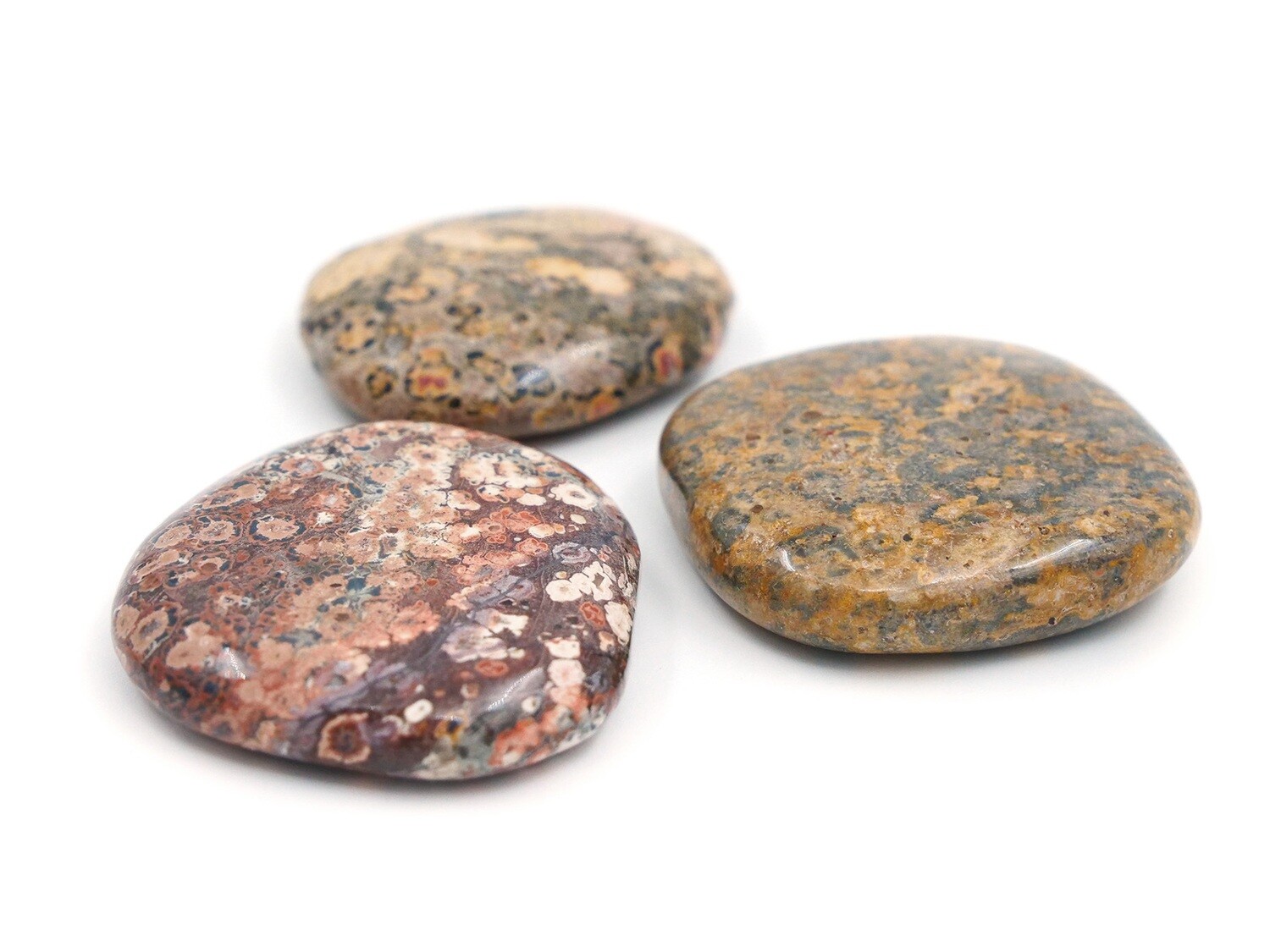 Rhyolite &quot;Leopard Jasper&quot; - Tumbled Stone