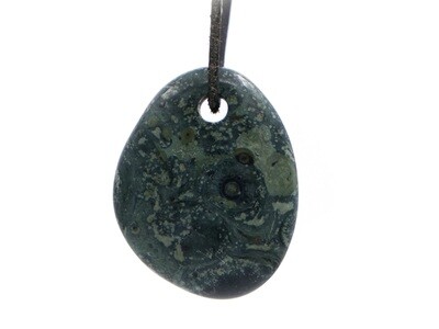 Eldarite (Kambaba Jasper) - Drilled stone pendant